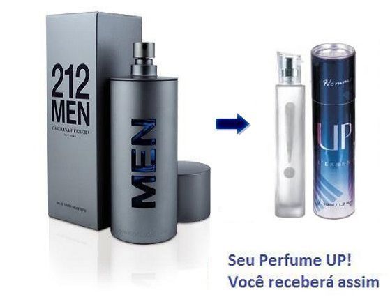 UP! 45 - 212 Men De:R$ 138,90 por:
