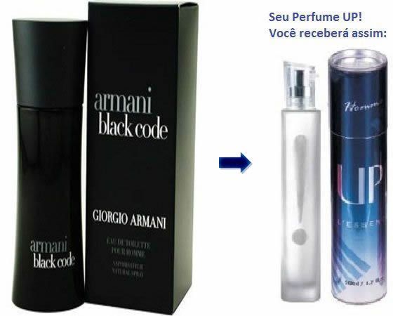 UP! 35 - Armani Black Code De: R$ 198,90 por: